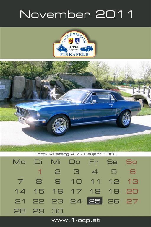 Oldtimerkalender 2011